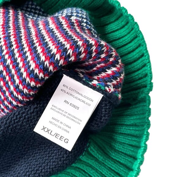 The Ugly Sweater Co. Santa Golfing Mens XXL Christmas Graphic Pullover - Picture 4 of 7